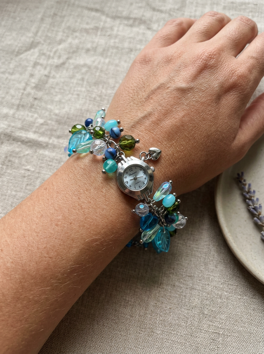 Joan Rivers Shades of Blue Watch for Elegant Style