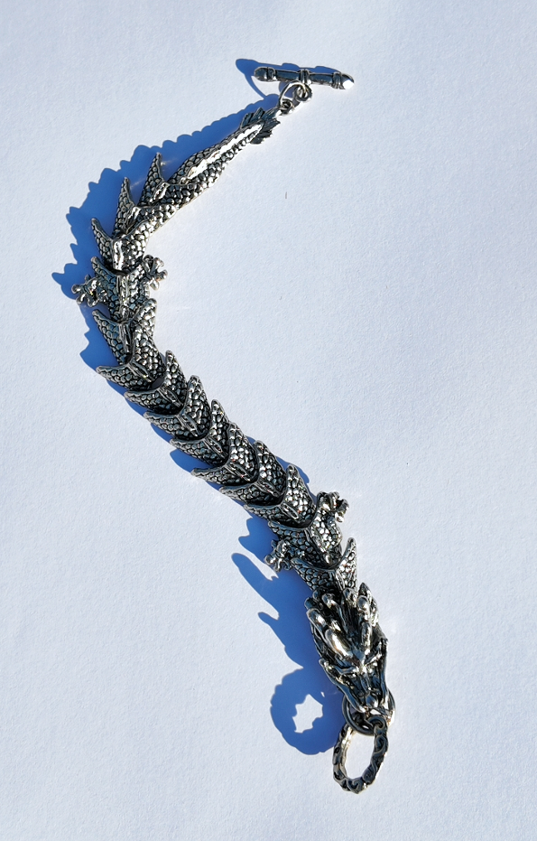 Kilgharrah Dragon Bracelet with Unique Fantasy Design